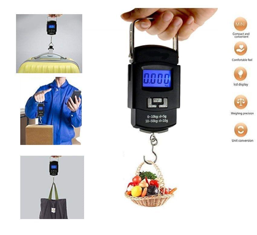 Portable Handheld Digital Luggage Weighting Scale For Home and Outdoor Use