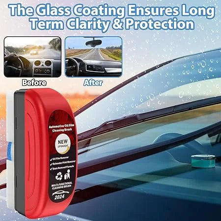 Automotive Oil Film Cleaning Brush – Remove Stubborn Oil & Grease Easily | Car & Bike Cleaning Tool