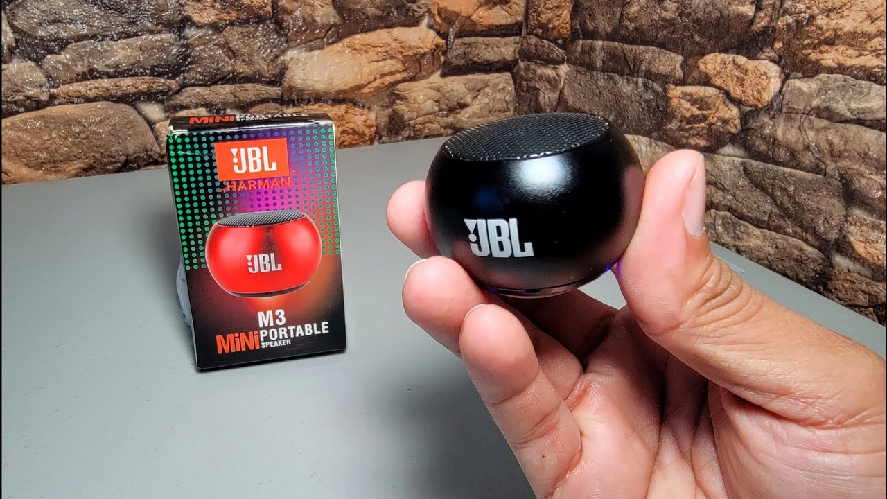 JBL Harman Mini Portable Bluetooth Speaker M3 T With Box For Home and Outdoor Use