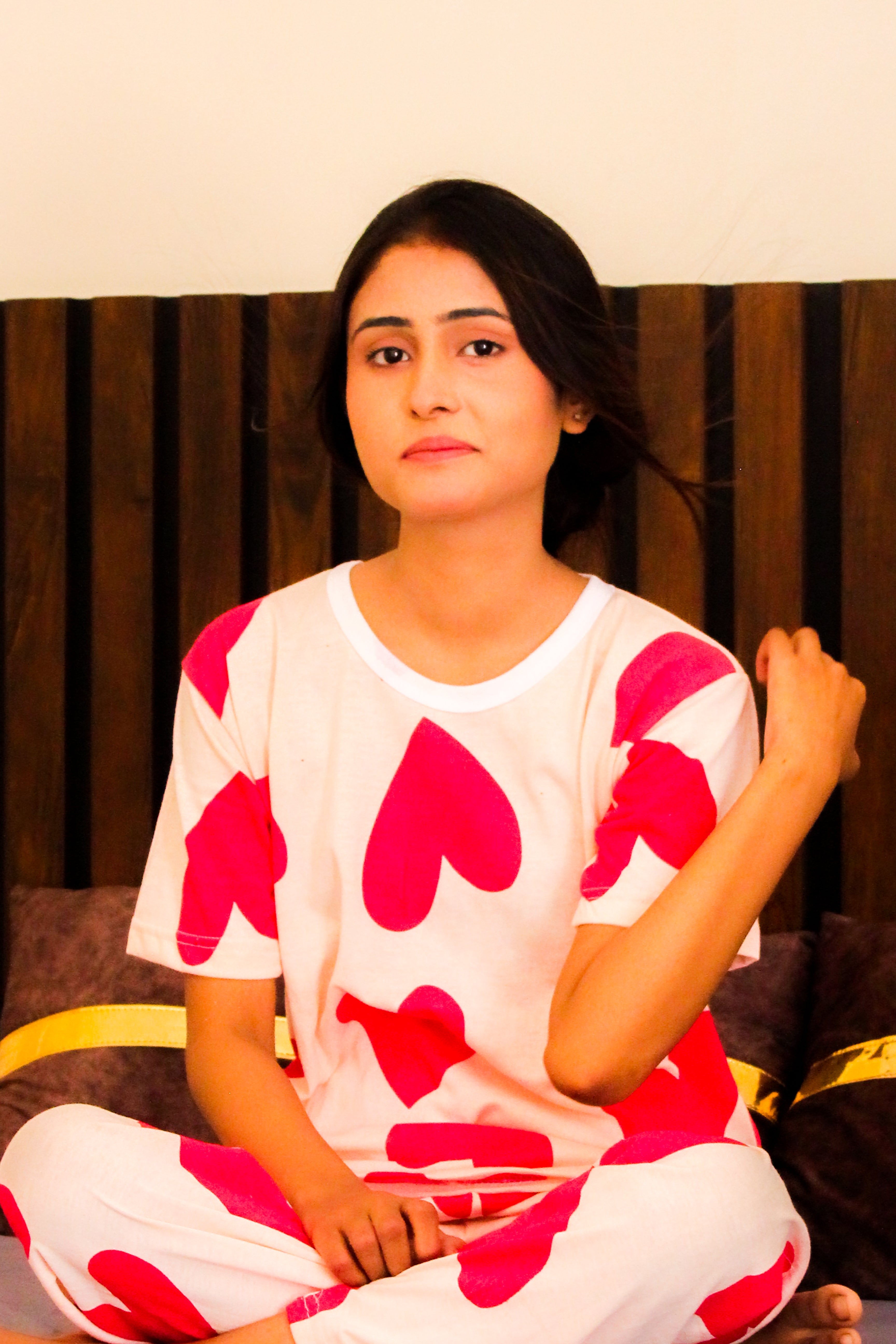 Pink Dilbar Nightwear