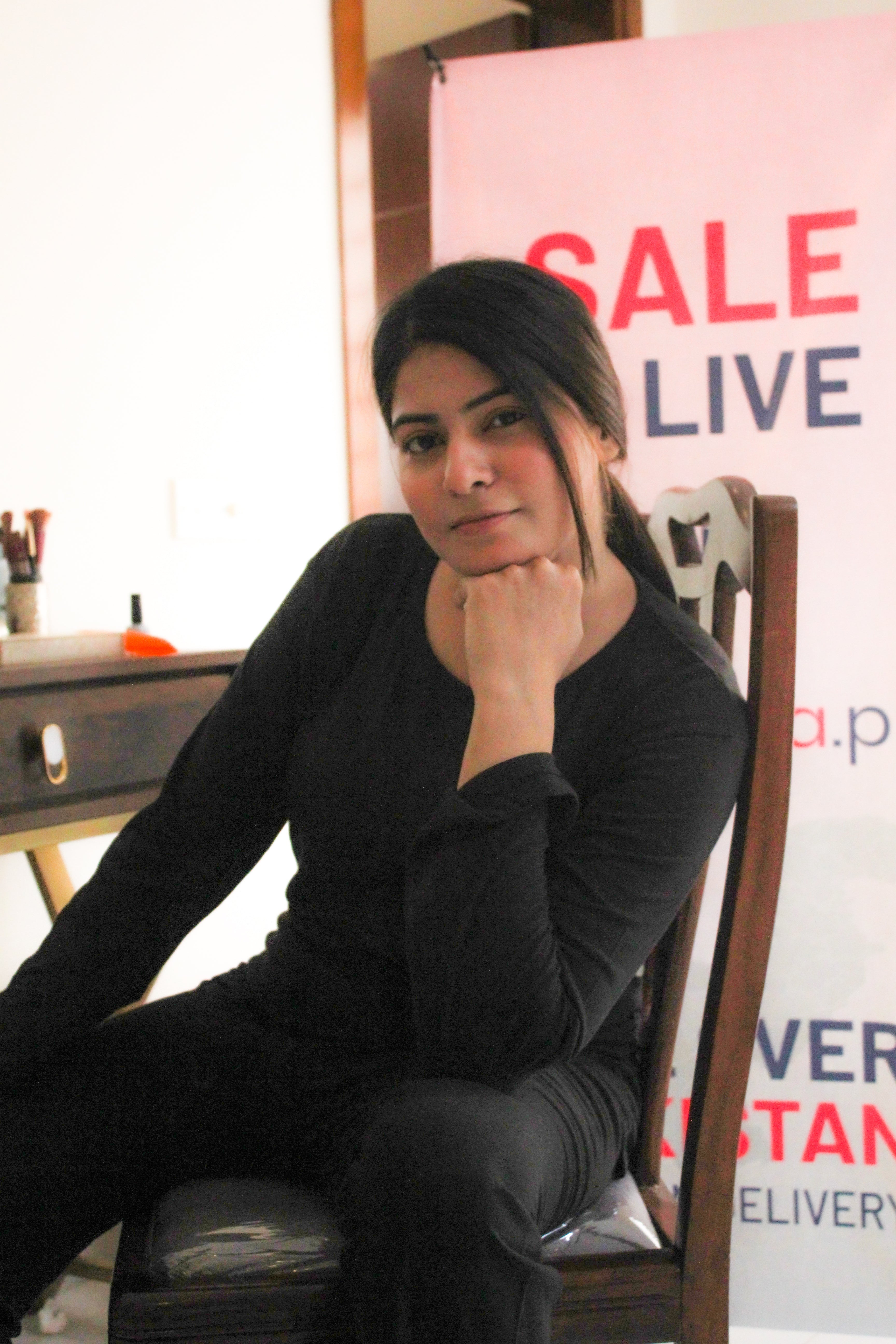 Deep Black Round Neck Plazzo PJ Set