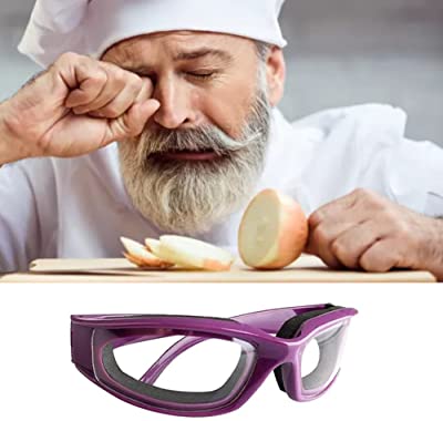 New Tears Free Onion Goggles Glasses Kitchen Slicing Eye Protect Built In Sponge Darvaza Special Giveaway in Rs 499