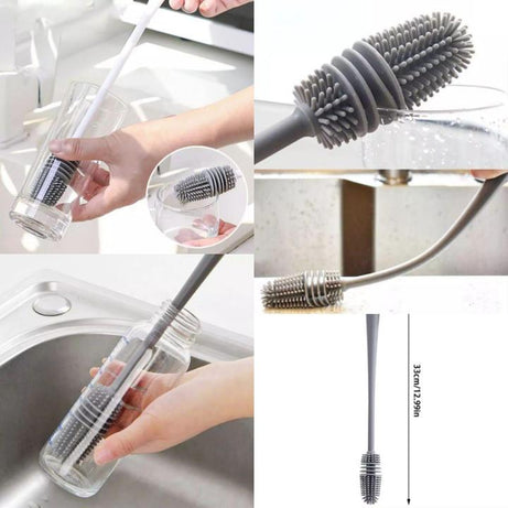 Silicone Long Cup Brush (8.5 inch)