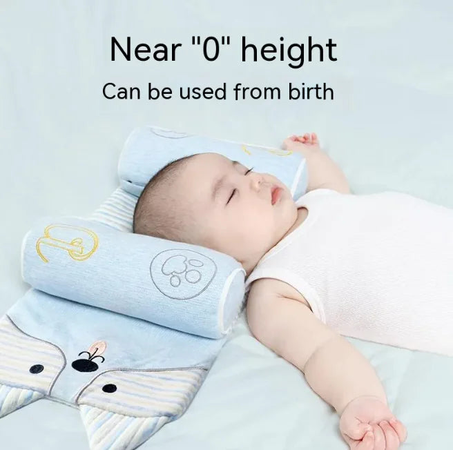 Adjustable Newborn Baby Head Shaping Pillow – Anti Flat Head Support