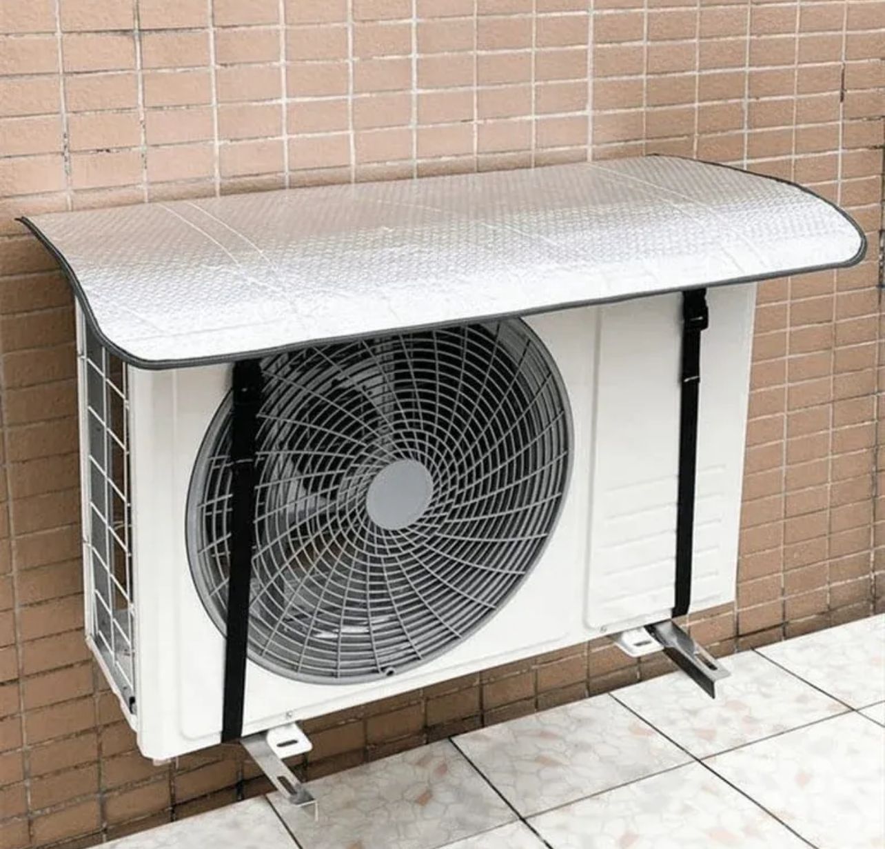 AC Outdoor Unit Sun Shade Cover – Protect Your Condenser from Heat & Dust