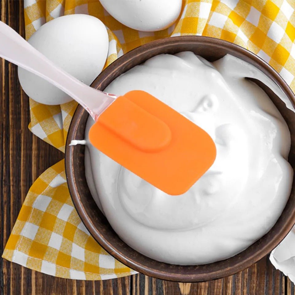 Silicone Cake Spatula Cream Scraper (5 inch)