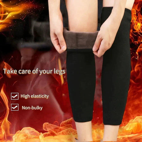 Full Wool Cashmere Warm Knee Pads 2 Pcs Super Elastic Knees Sleeves Support Protector