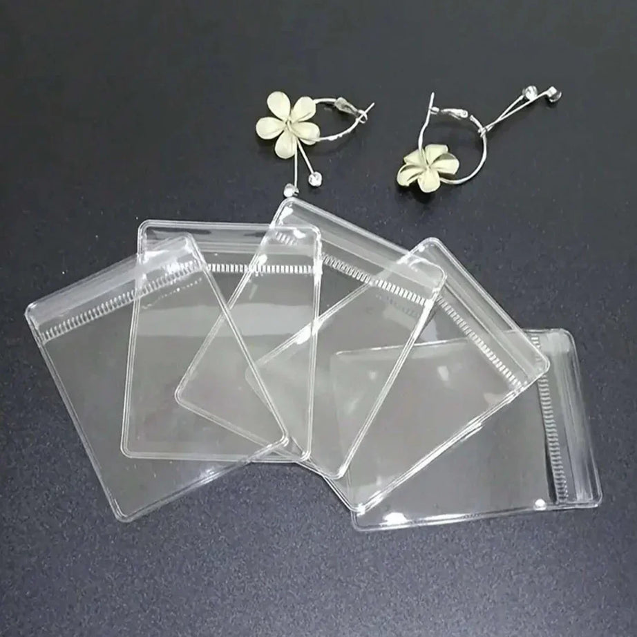 Self Sealing Jewelry Pouches 5 Pcs