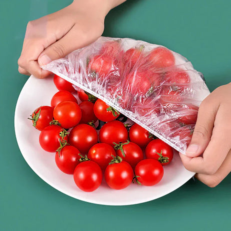Disposable Plastic Food Wrap 100Pcs