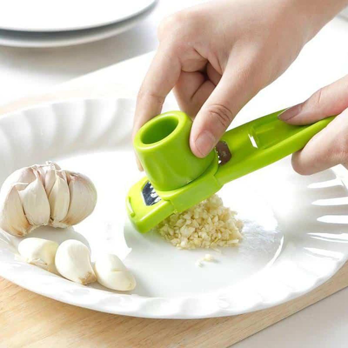 Multifunction Mini Garlic Press Grinding Grater