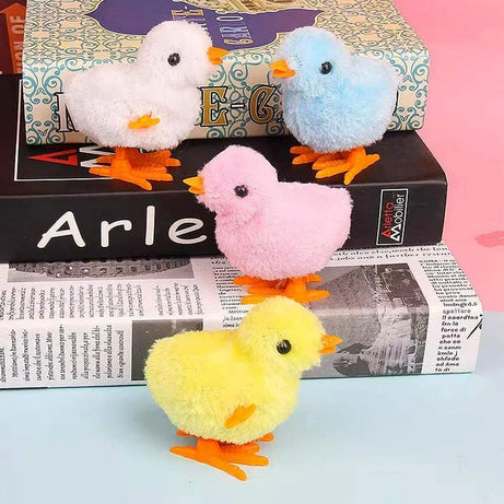 Jumping Chicken Wind-Up Toy – Fun Clockwork Flip Toy for Kids & Gifting