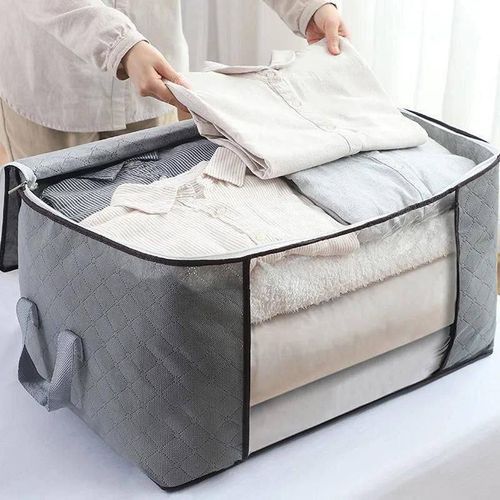 Multipurpose Storage Bag & Organizer for Clothes & Blanket