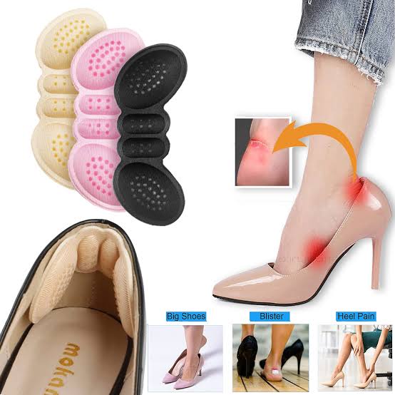Comfort Grip Adhesive Heel Pads for Shoes