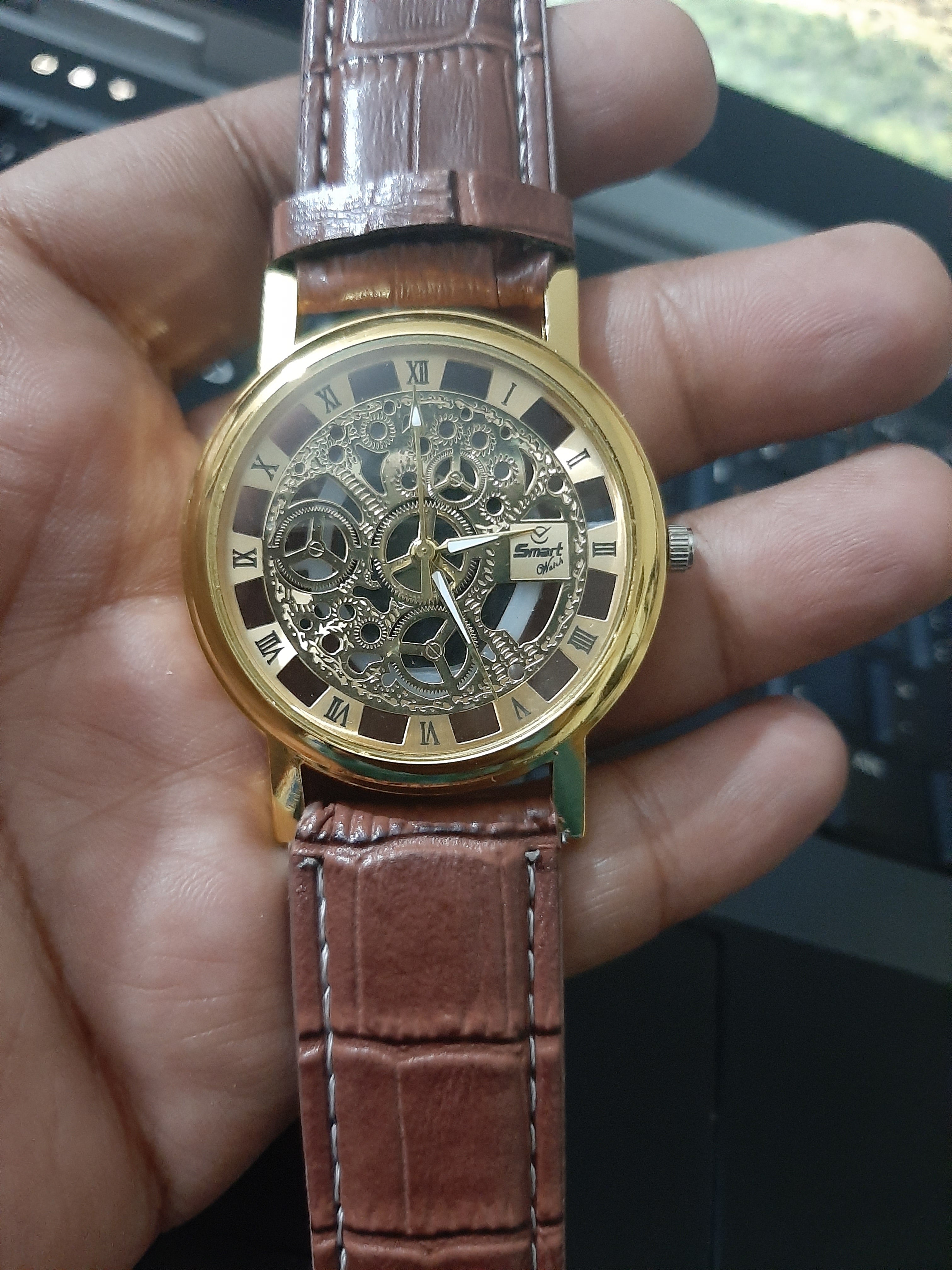 Imported Skeleton Wrist Watch For Men - Grand Sale Offer