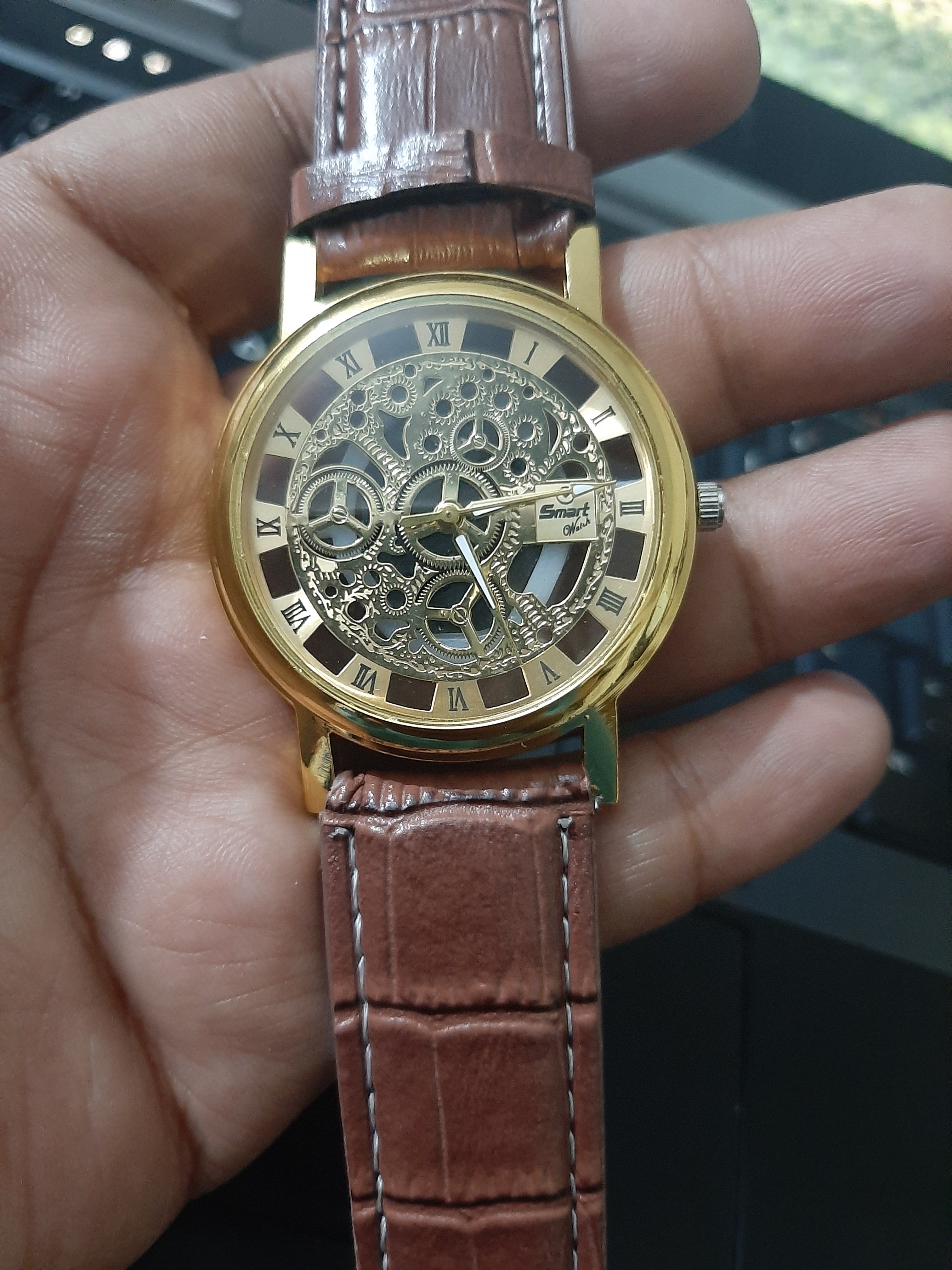 Imported Skeleton Wrist Watch For Men - Grand Sale Offer