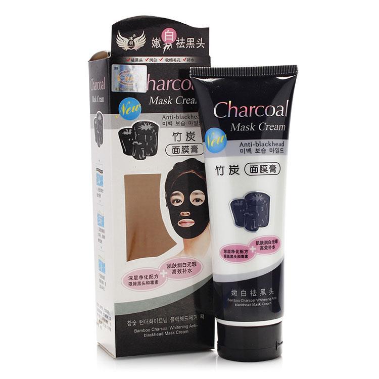 Charcoal Anti-Blackhead Mask Cream – Deep Pore Cleansing