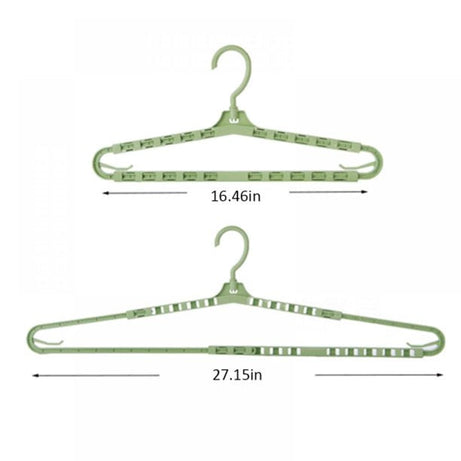 Buy 1 Get 4 Free Hanger Fleixible Retractable Closet Organizer and Drying Rack 5 Pcs Rs 999