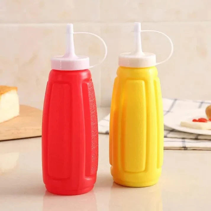 Plastic Ketchup Dressing Bottle (1 Pcs)