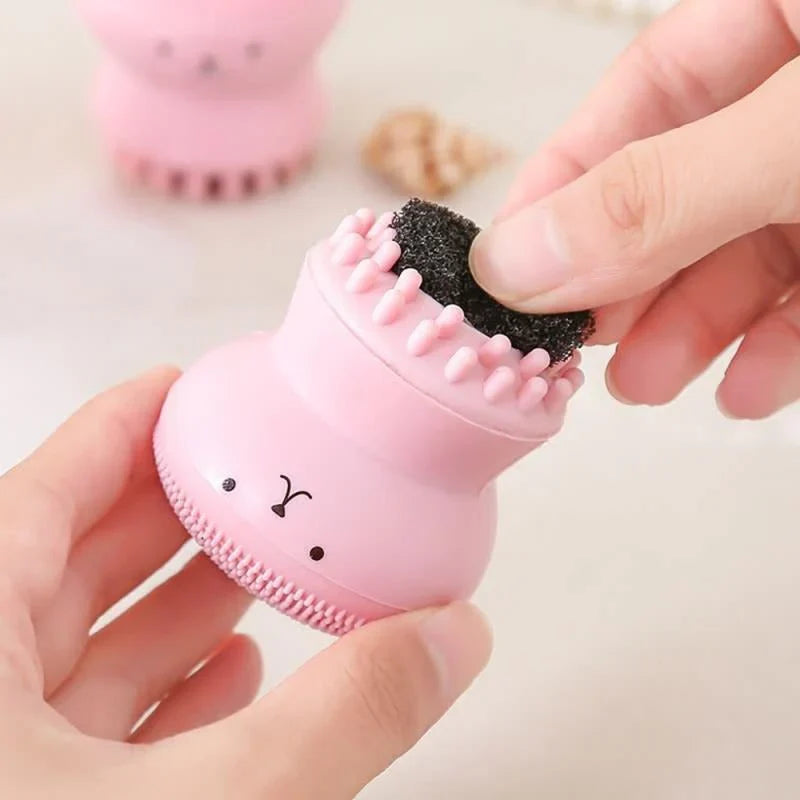 Octopus Shape Silicone Sponge