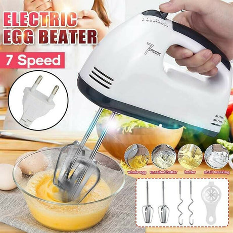High-Power Handheld Electric Egg Beater For Household Egg Beater and Dough Baking Mixer