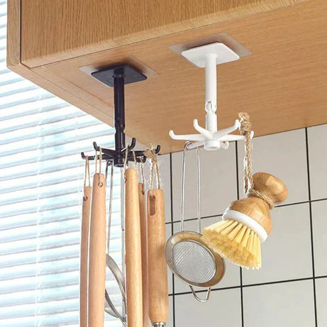 360° Rotated Kitchen Hooks Hanger