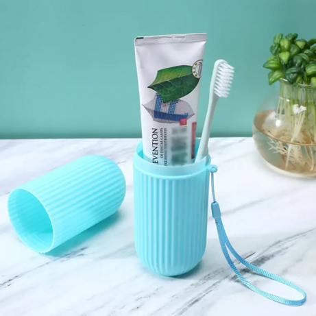 Portable Toothbrush Travel Cover Cup Holder