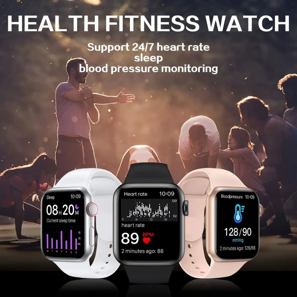 I9 Pro Max Smartwatch Series 9 Smart Watch 1.77 Inches Full Size Screen Bluetooth Calling Sports Mood For IOS and Android For Men and Women