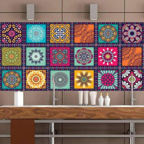 12Pcs Tiles Stickers