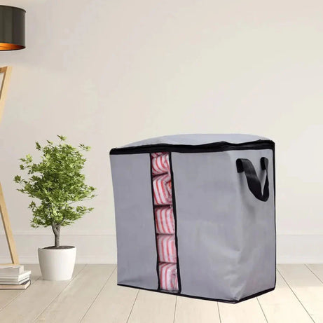 Bamboo Ziplock Bag Organizer