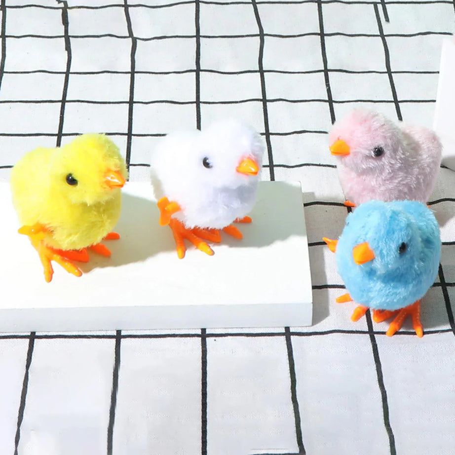 Jumping Chicken Wind-Up Toy – Fun Clockwork Flip Toy for Kids & Gifting