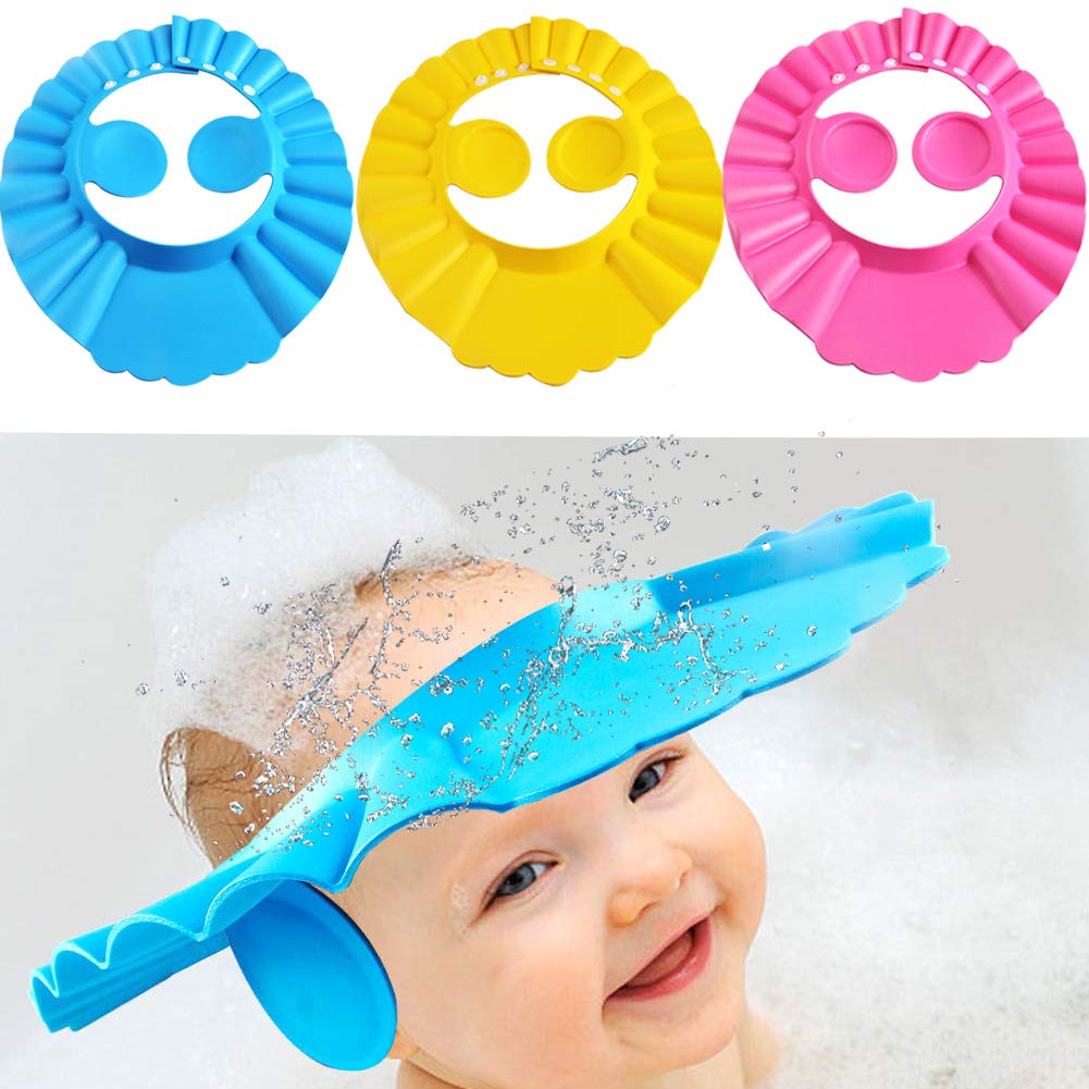 Children’s Baby Bath Shower Cap – Shampoo Shield Hat