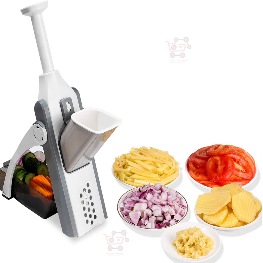 Imported Multi-Purpose Kitchen Vegetable Slicer - Multifunctional Mandoline chopper in Rs 1999