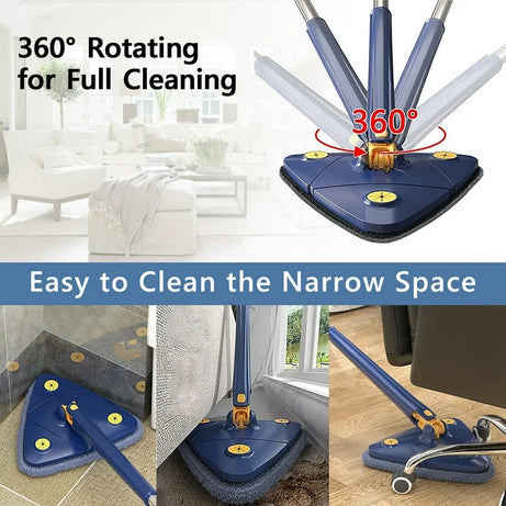 Extended Triangle Mop All 360 cleaning partner
