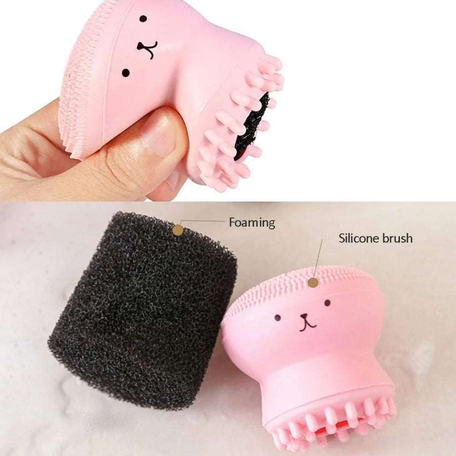 Octopus Shape Silicone Sponge