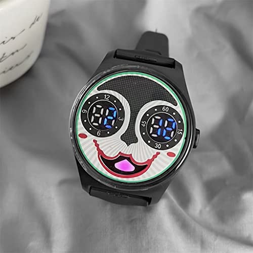 (Pack of 3) ADAMO Joker Smile Kids Digital Unisex Watch For Boys and Girls