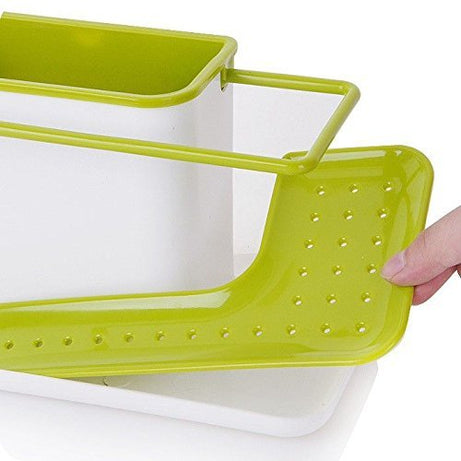 3 in 1 Stand for Kitchen Sink Organizer Dispenser for Dishwasher Liquid with Box