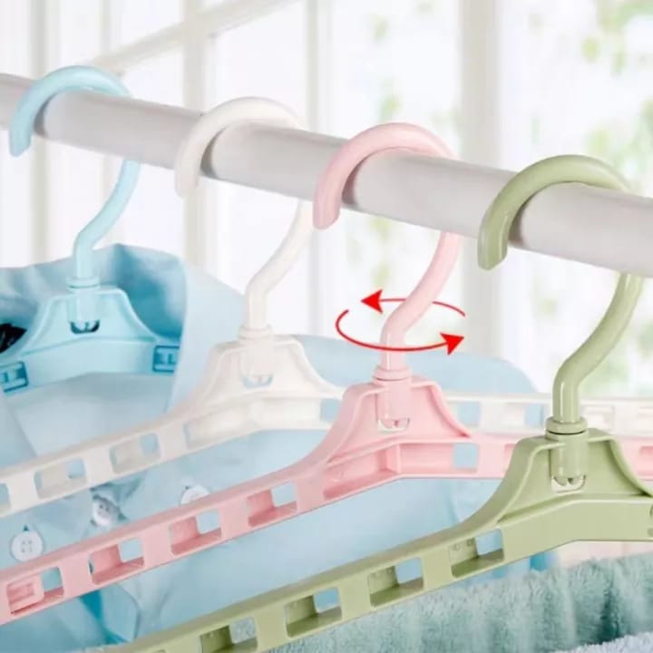 Buy 1 Get 4 Free Hanger Fleixible Retractable Closet Organizer and Drying Rack 5 Pcs Rs 999