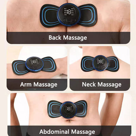 Buy 1 Get 1 Free Offer - 2 Pcs Imported Multifunctional Electric All Body Mini EMS Massager 2 Qty