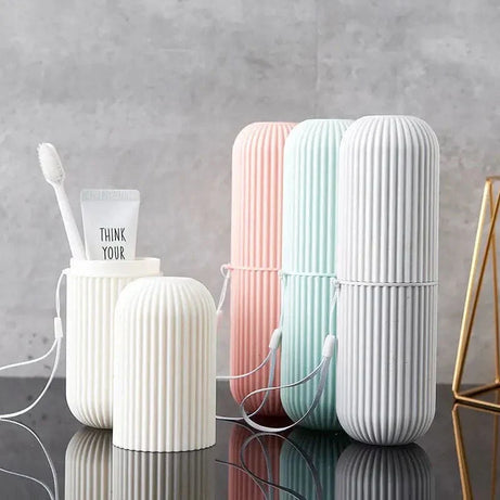 Portable Toothbrush Travel Cover Cup Holder