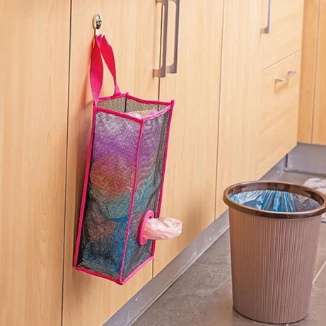 Multi-Purpose Hanging Shopper Dispenser Organizer Bag