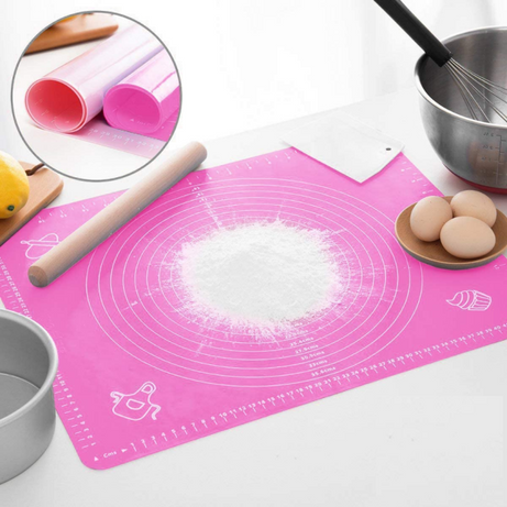 Silicone Kitchen Kneading Dough Mat Cooking Cake Baking Mat