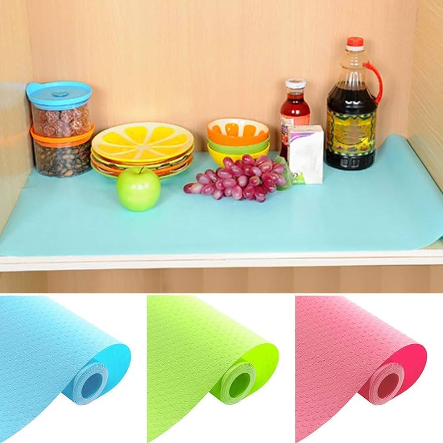Waterproof Anti-Slip Plastic Mats – 4 Pcs Set