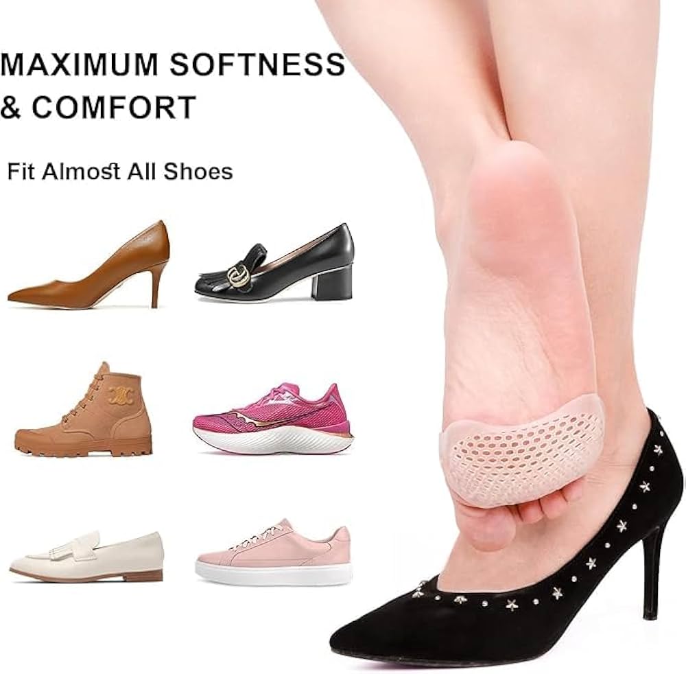 Silicone Soft Forefoot Pads for Women High Heels (1Pair)
