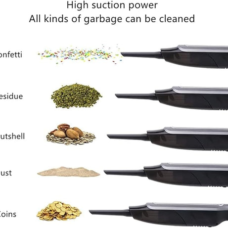 Mini Portable Rechargeable Handheld High Pressure Vacuum Cleaner Dustbuster For Home and Car