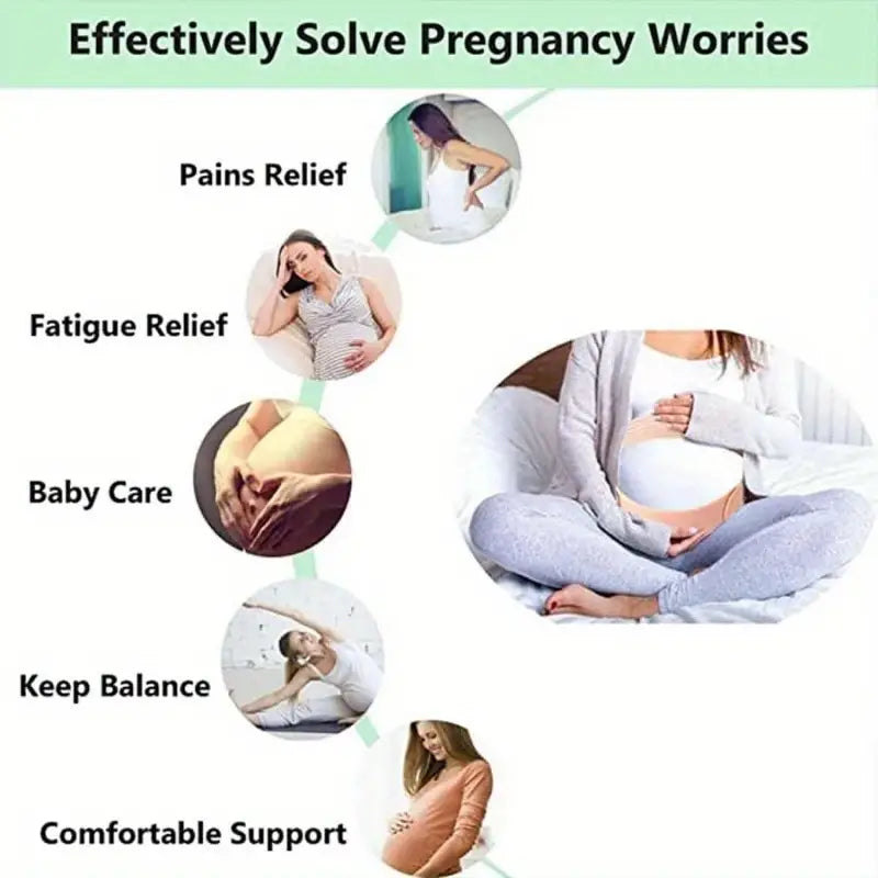 Adjustable Maternity Support Women Pregnancy Belly Belt For Easy Baby Safety