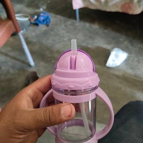 Baby Juice Feeder Duck Sipper Grip and Sip Beaker Bottle for Kids