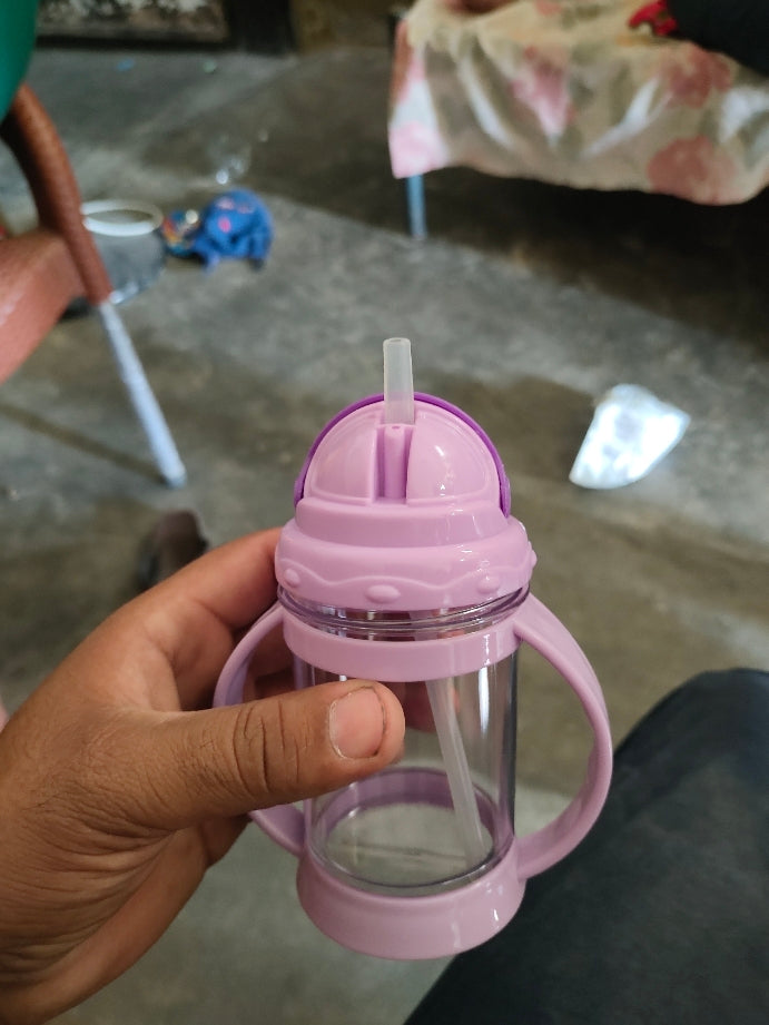 Baby Juice Feeder Duck Sipper Grip and Sip Beaker Bottle for Kids