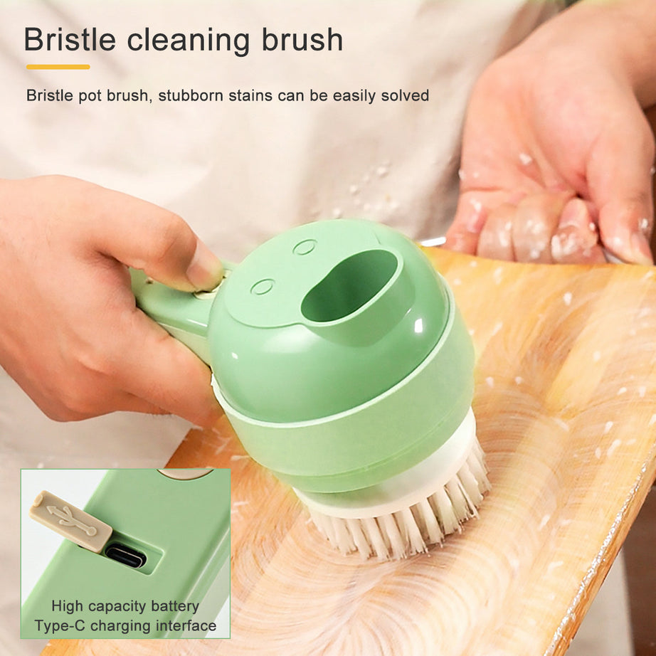 New Upgraded Electric Food Chopper Vegetable Chopper Vegetable Slicer Garlic Crusher Meat Grinder Machine Peeler Kitchen Tools