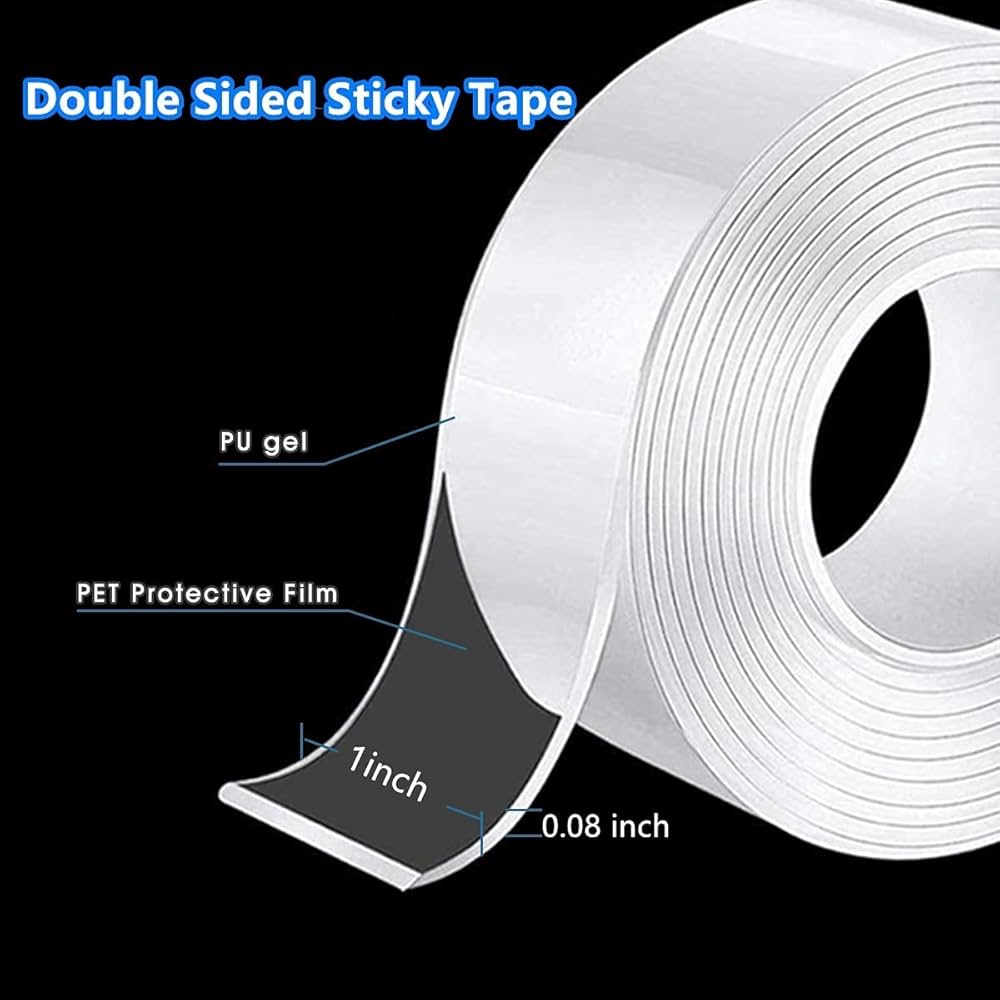 Extra Strong Self Adhesive Double Sided Nano Tape 3M