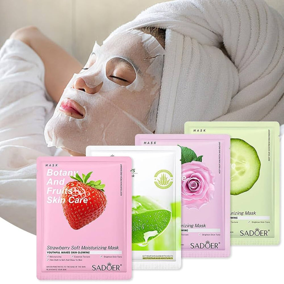 Fruit Extract Brightening Facial Mask